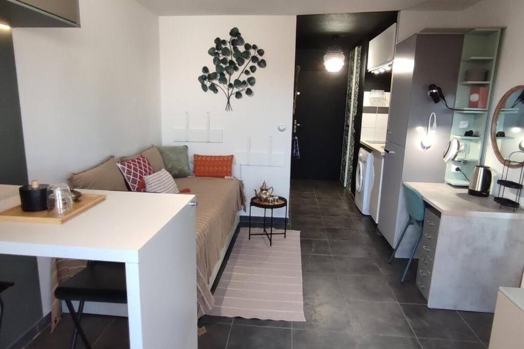 Caducee Studio Climatise Balcon Ensoleille Parking Nord Montpellier Grabels Exterior photo